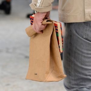 Jil Sander Paperbag Clutch